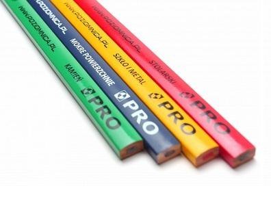 Wysoka jakość wykonania PRO-BL011 gwarantuje długą żywotność ołówka.